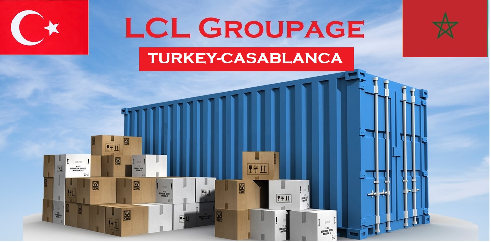 Groupage maritime depuis la Turquie: Merhaba!